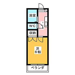 間取図画像 1K