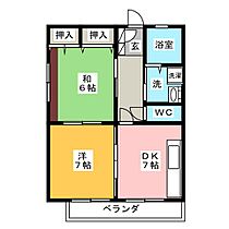 グレース広野  ｜ 静岡県静岡市駿河区広野２丁目（賃貸アパート2DK・2階・46.37㎡） その2