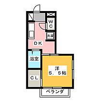 パーシモン館  ｜ 静岡県静岡市清水区草薙１丁目（賃貸アパート1K・1階・23.89㎡） その2