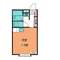 パレス中八木間  ｜ 静岡県静岡市清水区八木間町（賃貸アパート1R・2階・26.43㎡） その2