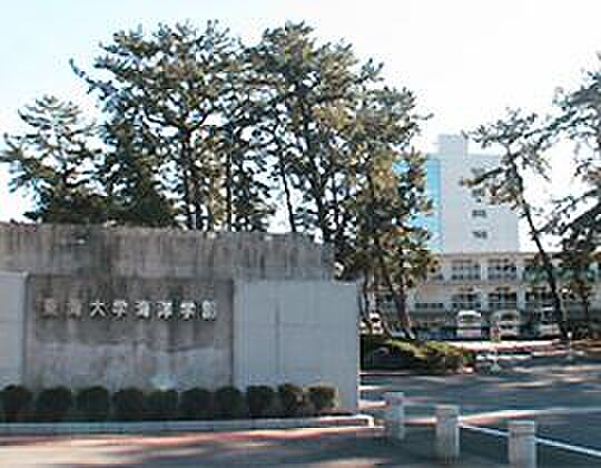 画像25:大学「東海大学清水キャンパスまで3100m」