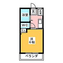 コーポオータ　II  ｜ 静岡県静岡市清水区春日２丁目（賃貸アパート1K・2階・20.25㎡） その2