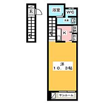 フラン　コリーヌ  ｜ 静岡県静岡市清水区船越３丁目（賃貸アパート1K・2階・35.98㎡） その2