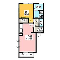 クレール　コトー  ｜ 静岡県静岡市清水区岡町（賃貸アパート1LDK・2階・37.09㎡） その2