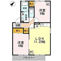 コーポ宮本Ｂ  ｜ 静岡県静岡市清水区船越南町（賃貸アパート1LDK・2階・58.13㎡） その2