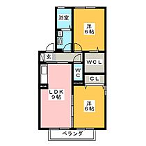 ラ・フルール  ｜ 静岡県静岡市清水区蒲原（賃貸アパート2LDK・2階・50.42㎡） その2