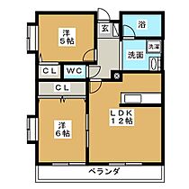 エクセランスｍ  ｜ 静岡県静岡市駿河区みずほ５丁目（賃貸マンション2LDK・2階・52.81㎡） その2