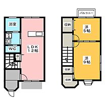 ＣＯＵＲ　ＶＥＲＴＥ  ｜ 静岡県静岡市駿河区登呂６丁目（賃貸アパート2LDK・1階・62.12㎡） その2