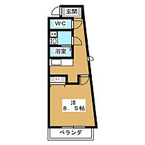 ベルウッドII  ｜ 静岡県静岡市駿河区馬渕２丁目（賃貸マンション1K・3階・36.42㎡） その2