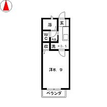 エストシャルマン西脇  ｜ 静岡県静岡市駿河区西脇（賃貸アパート1K・2階・31.71㎡） その2