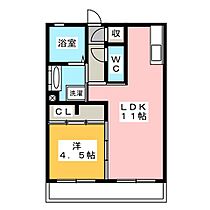 フェリーチェ  ｜ 静岡県静岡市駿河区西脇（賃貸アパート1LDK・1階・40.07㎡） その2