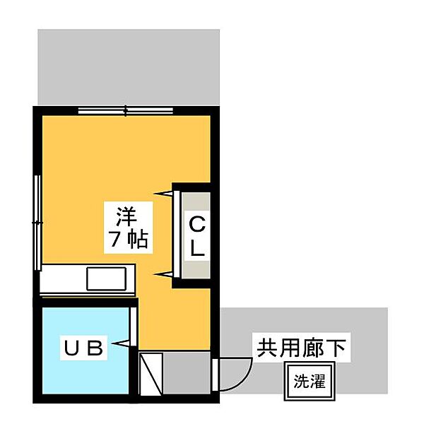 カサベルデ ｜静岡県浜松市中央区布橋２丁目(賃貸マンション1R・3階・16.63㎡)の写真 その2