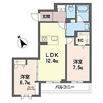 グローリアス浜松 301 ｜ 静岡県浜松市中央区海老塚１丁目15-11（賃貸マンション2LDK・3階・61.11㎡） その2