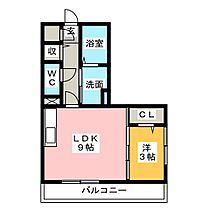 CHARMEII  ｜ 静岡県浜松市中央区西浅田２丁目（賃貸アパート1LDK・1階・33.69㎡） その2