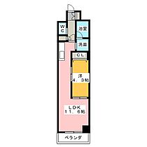 クラウドクレスト栄町  ｜ 静岡県浜松市中央区栄町（賃貸マンション1LDK・4階・39.49㎡） その2