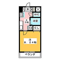 Ｂｒｉｇｈｔ　Ｃｏｕｒｔ　元浜  ｜ 静岡県浜松市中央区元浜町（賃貸マンション1K・5階・26.18㎡） その2