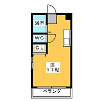 フロリアハウス  ｜ 静岡県浜松市中央区高町（賃貸マンション1R・3階・23.18㎡） その2