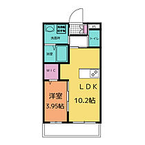 W residence 106 ｜ 静岡県浜松市中央区西浅田２丁目5-1（賃貸マンション1LDK・1階・36.00㎡） その2