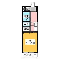 間取図画像 1K