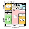 ヒルズいなんば4階8.4万円