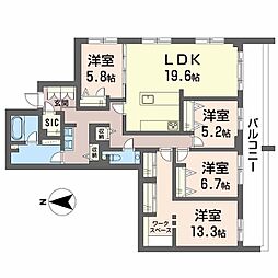 間取図画像 4LDK