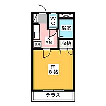 ＣＦＳはつおいII  ｜ 静岡県浜松市中央区初生町（賃貸アパート1K・1階・24.30㎡） その2