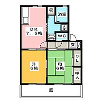 メルベーユ  ｜ 静岡県浜松市中央区半田山６丁目（賃貸アパート1LDK・1階・47.79㎡） その2