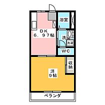 ケルンII  ｜ 静岡県浜松市中央区高丘東５丁目（賃貸マンション1DK・1階・35.00㎡） その2