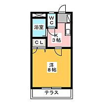 ＣＦＳはつおいI  ｜ 静岡県浜松市中央区初生町（賃貸アパート1K・1階・24.30㎡） その2