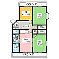 メゾンドロイヤル2階5.6万円
