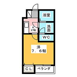 間取図画像 1K