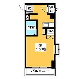 間取図画像 ワンルーム