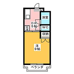 間取図画像 1DK