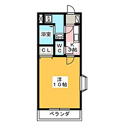GARDEN・PARKTSUKACHAN 1Kの間取図画像