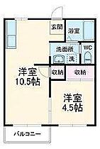 Ｋ・ＩメダリストIII  ｜ 静岡県浜松市中央区佐藤１丁目（賃貸アパート1LDK・1階・34.26㎡） その2