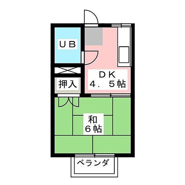 コーポサンエースB ｜静岡県浜松市中央区青屋町(賃貸アパート1K・2階・19.83㎡)の写真 その1