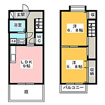 Pop　House  ｜ 静岡県浜松市中央区和田町（賃貸テラスハウス2LDK・1階・59.62㎡） その2