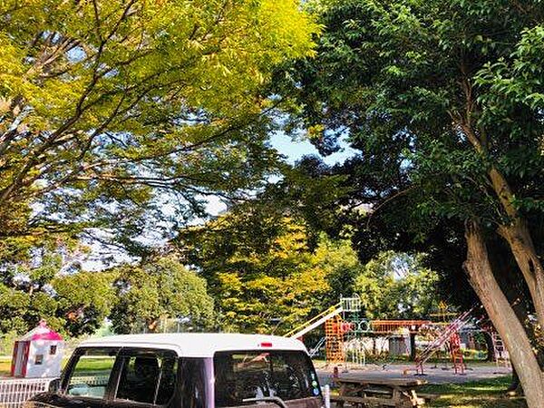 画像28:公園「大蒲公園まで570m」