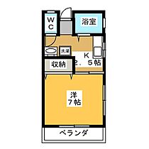 杉山アパート  ｜ 静岡県裾野市茶畑（賃貸アパート1K・2階・24.79㎡） その2