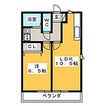 レスポワールＢ  ｜ 静岡県沼津市西間門（賃貸アパート1LDK・1階・40.33㎡） その2