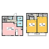 カーサ赤坂  ｜ 静岡県沼津市東椎路（賃貸アパート2LDK・1階・66.96㎡） その2