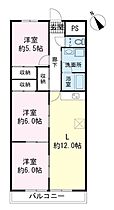 メゾン興国  ｜ 静岡県沼津市青野（賃貸マンション3LDK・3階・66.00㎡） その2