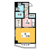 コーポ就日  ｜ 静岡県沼津市真砂町（賃貸マンション1K・3階・29.27㎡） その2