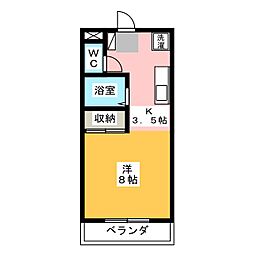 間取図画像 ワンルーム