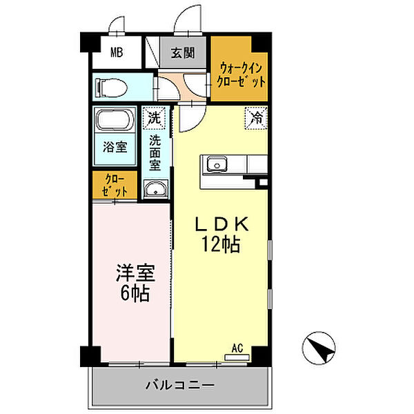 セレッサ ｜静岡県藤枝市田沼１丁目(賃貸マンション1LDK・3階・43.70㎡)の写真 その2