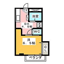 パルフローラ  ｜ 静岡県藤枝市稲川１丁目（賃貸マンション1DK・2階・22.29㎡） その2