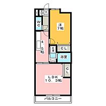 ラ　フォンテーヌ  ｜ 静岡県袋井市愛野東２丁目（賃貸マンション1LDK・5階・48.60㎡） その2