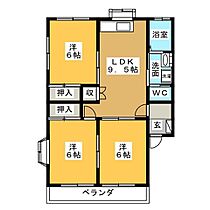 レスポワール  ｜ 静岡県掛川市緑ケ丘２丁目（賃貸アパート3LDK・1階・57.11㎡） その2