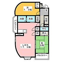 クールシエル11  ｜ 静岡県袋井市愛野東２丁目（賃貸マンション2LDK・4階・70.19㎡） その2