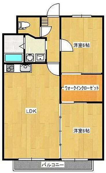 マンション加藤 ｜静岡県掛川市大池(賃貸マンション2LDK・2階・56.00㎡)の写真 その2